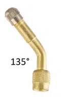 Prodloužení ventilu kovové, zahnuté 5644292-135, úhel 135 stupňů - Ferdus 11.146 Úhel zahnutí: 90 °