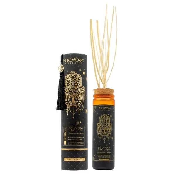 Song of India Organický vonný difuzér Pure Works - Patchouli & Orange 100 ml