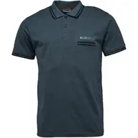 Willard SALYN Pánske tričko s golierom, tmavo modrá, veľkosť