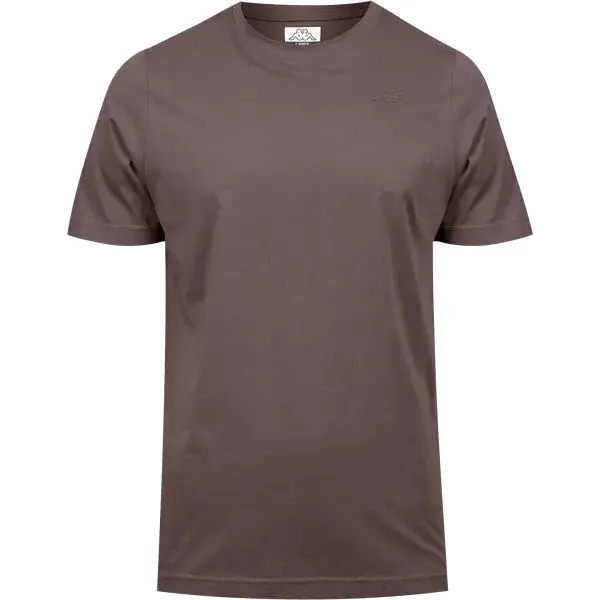 Kappa LOGO CAFERS Pánské triko, hnědá, velikost