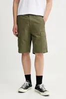 Bavlněné šortky Levi's CARRIER CARGO SHRT-2 pánské, zelená barva, 001KG