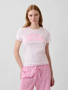 GAP dámské triko s nápisem Mom
