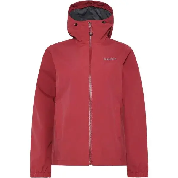 DIDRIKSONS VARJA WNS JKT 2 Dámská zateplená bunda, červená, velikost