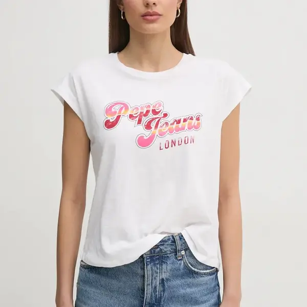 Bavlněné tričko Pepe Jeans ROSALIE