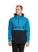 Meatfly pánská technická mikina Tason Blue / Black | Černá | Velikost XXL
