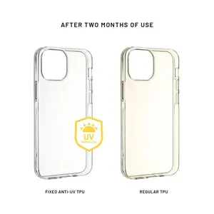 Zadní TPU gelový kryt FIXED Story AntiUV pro Samsung Galaxy S25 FE, čirá