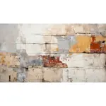 MALBA NA PLÁTNĚ, abstraktní, 180/100 cm