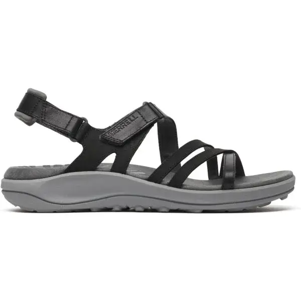 Merrell HARBOR BACKSTRAP W Dámské sandály, černá, velikost 41