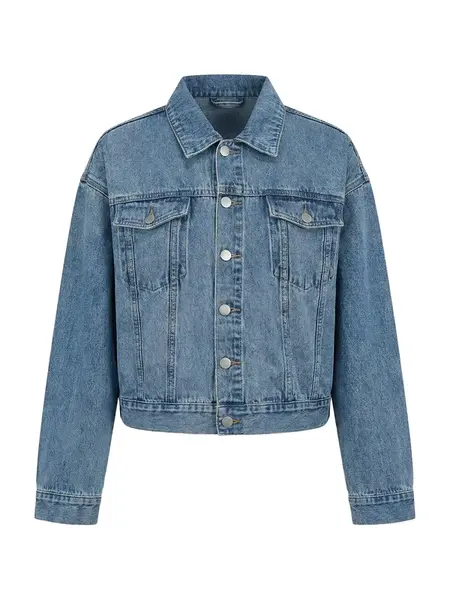 studioselect Prechodná bunda 'Leandra'  modrá denim