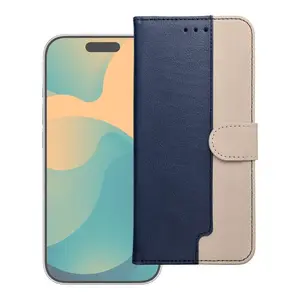 Flipové pouzdro Split Book case pro Samsung Galaxy A17, navy cream