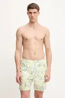 Plavkové šortky Oakley CANARY PALMS pánské, žlutá barva, FOA405399