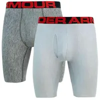 Under Armour 2PACK pánské boxerky šedé (1363622 011) M