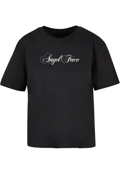 Women's T-shirt Angel Face black