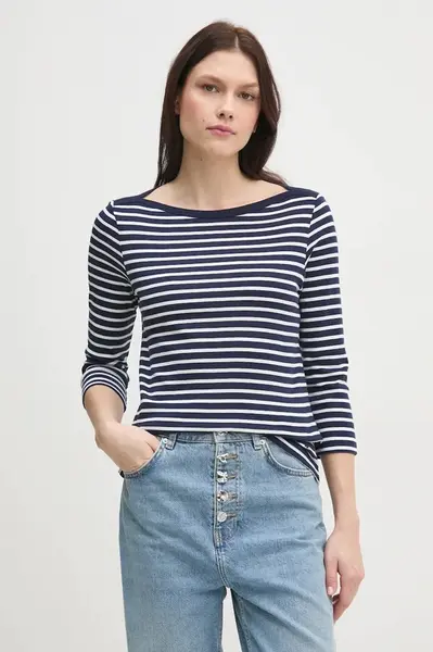 Bavlněné tričko s dlouhým rukávem United Colors of Benetton