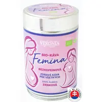 Bezkofeínová BIO káva Veronia Femina zrnková