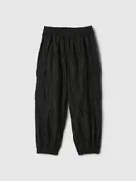 GAP Dětské krajkové cargo kalhoty - Holky