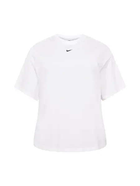 Nike Sportswear Tričko 'Essential'  čierna / biela