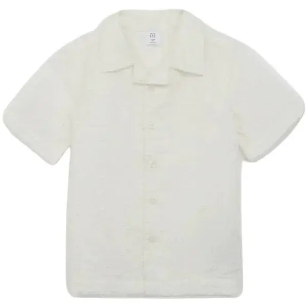 GAP BABY Detská košeľa, biela, veľkosť 5Y