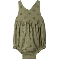GAP EYELET BUBBLE Dievčenské body, khaki, veľkosť