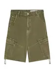 Bershka Rifľové kapsáče  kaki