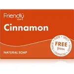 Friendly Soap Natural Soap Cinnamon prírodné mydlo 95 g