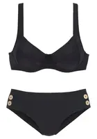 VIVANCE Bikiny  béžová / čierna