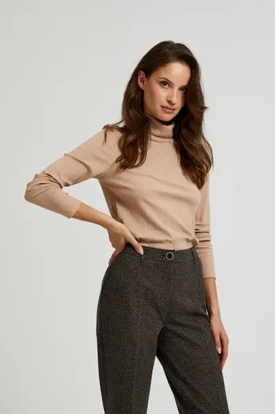 Marisse Women's Blouse Z-Ts-4514 L.Brown