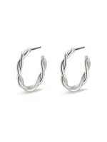 Pilgrim Náušnice 'Naja'  strieborná