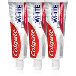 Colgate Advanced White Volcanic Ash and Baking Soda přírodní zubní pasta 3x75 ml