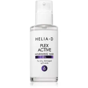 Helia-D Plex Active Nourishing Hair vyživujúci olej na rozstrapkané končeky vlasov 50 ml