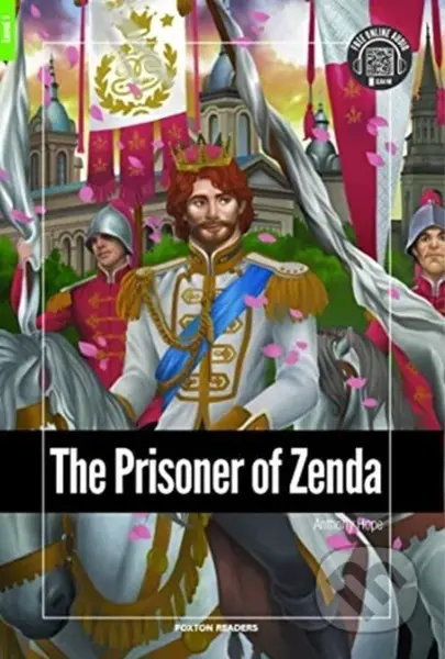 The Prisoner of Zenda - Foxton Reader Level-1 (400 Headwords A1/A2) with free online AUDIO - kniha z kategorie Jazykové učebnice a slovníky
