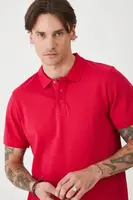 Polo tričko Medicine pánské, růžová barva