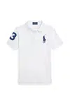Polo tričko Polo Ralph Lauren bílá barva, 322703635099