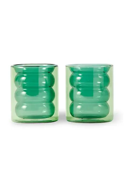 Sklenka Pols Potten 2-pack zelená barva