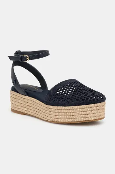 Espadrilky Tommy Hilfiger KNIT MESH ESPADRILLE PLATFORM