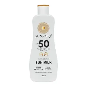 SUNNORÉ Sun milk SPF 50 opalovací mléko 200 ml