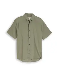 TOM TAILOR DENIM Košeľa  zelená