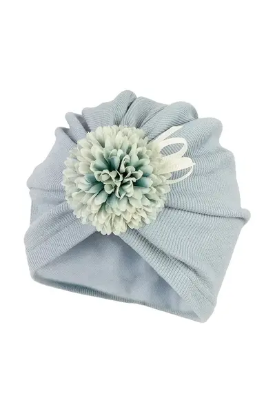 Dětská čepice Jamiks CHELSEA modrá barva, z tenké pleteniny, JWH079