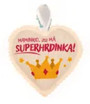 Vonné srdíčko, máma, moje superhrdinka