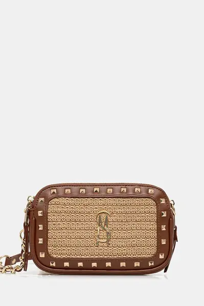 Kabelka Steve Madden Bdaisy-S hnědá barva, SM13001777