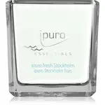 ipuro Essentials Fresh Stockholm vonná svíčka 125 g