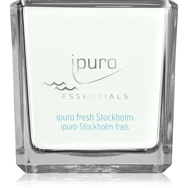 ipuro Essentials Fresh Stockholm vonná svíčka 125 g