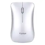 Marvo Myš DWM102SL, 1600DPI, 2.4 [GHz], optika, 3tl., bezdrátová, stříbrná, vestavěná baterie, kancelářská, tichá