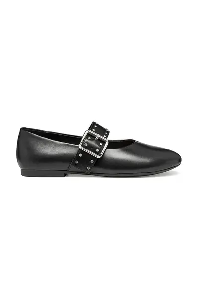 Geox Kožené baleríny Geox D NEW PALMARIA
