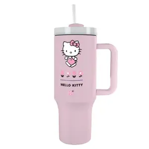 Hello Kitty cestovní hrnek s brčkem