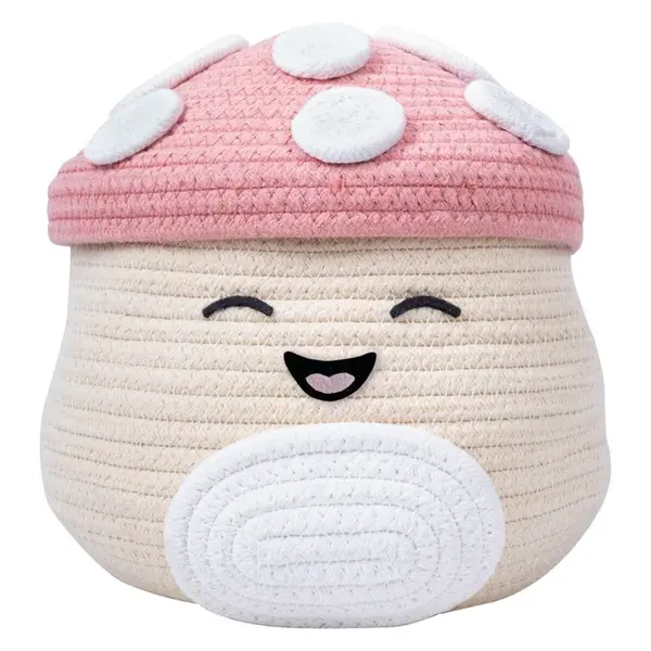Squishmallows FIZZ Úložný koš - Hříbek Malcolm