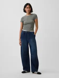 GAP dámské džíny Mid Rise Easy Horseshoe