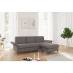Sit & More ROHOVÁ SEDAČKA, textil, jílová barva