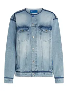 KARL LAGERFELD JEANS Prechodná bunda  modrá denim