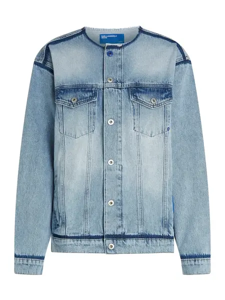 KARL LAGERFELD JEANS Prechodná bunda  modrá denim
